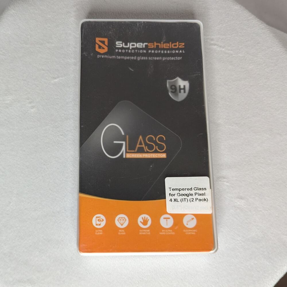 Google Pixel 4XL Screen Protector Used in Package Excellent